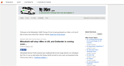 Desktop Screenshot of myimiev.com